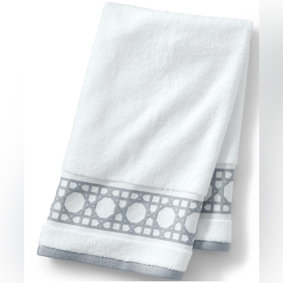 Lands' End Bath New Lands End Premium Supima Cotton Cane Weave